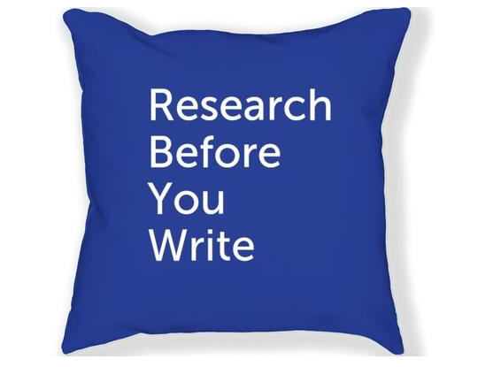 research-before-you-write